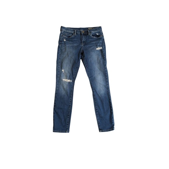 Blank NYC Straight Medium Wash Distressed Blue Jeans Women’s Size 29 - Picture 1 of 3